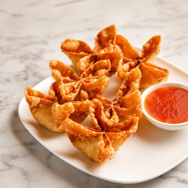 Crab Rangoon.