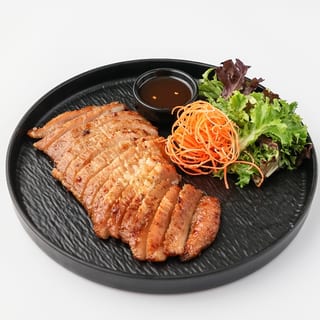 Grilled BBQ Pork Jowl